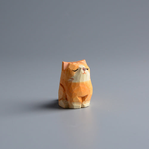 Wooden Cats and Dogs by Uncle Roger