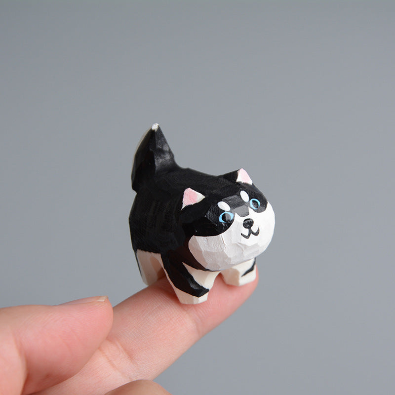 Wooden Cats and Dogs by Uncle Roger