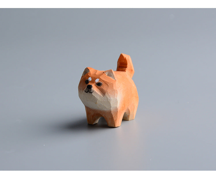 Wooden Cats and Dogs by Uncle Roger
